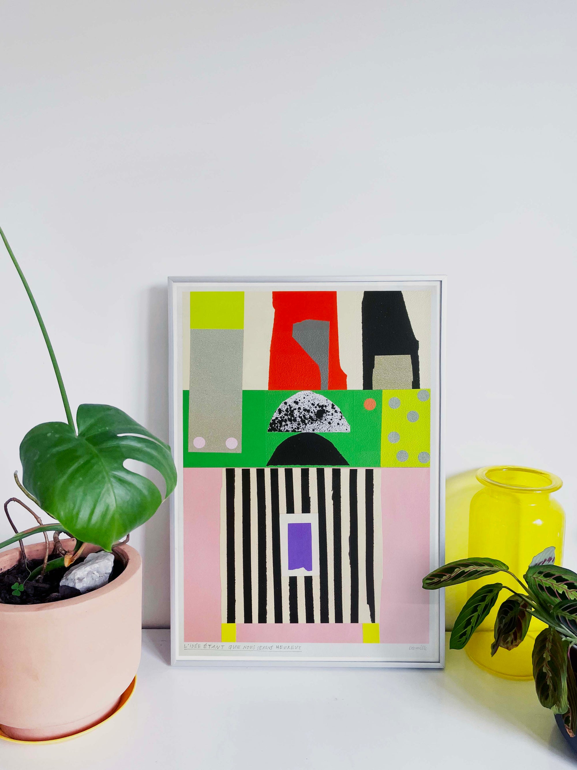 L’idée étant que nous serons heureux