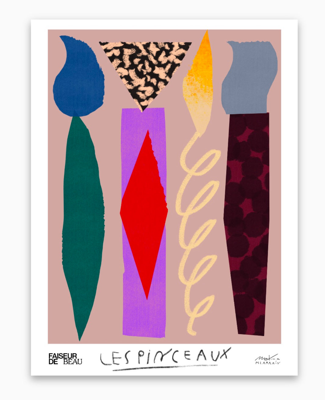 “LES PINCEAUX” - Matías Larrain x Faiseur de Beau