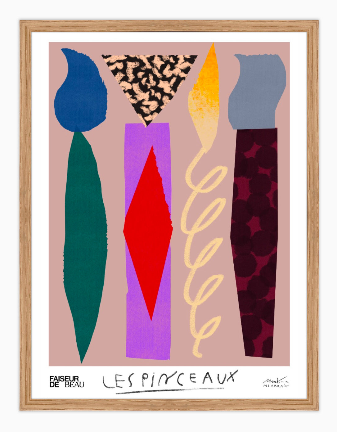 “LES PINCEAUX” - Matías Larrain x Faiseur de Beau