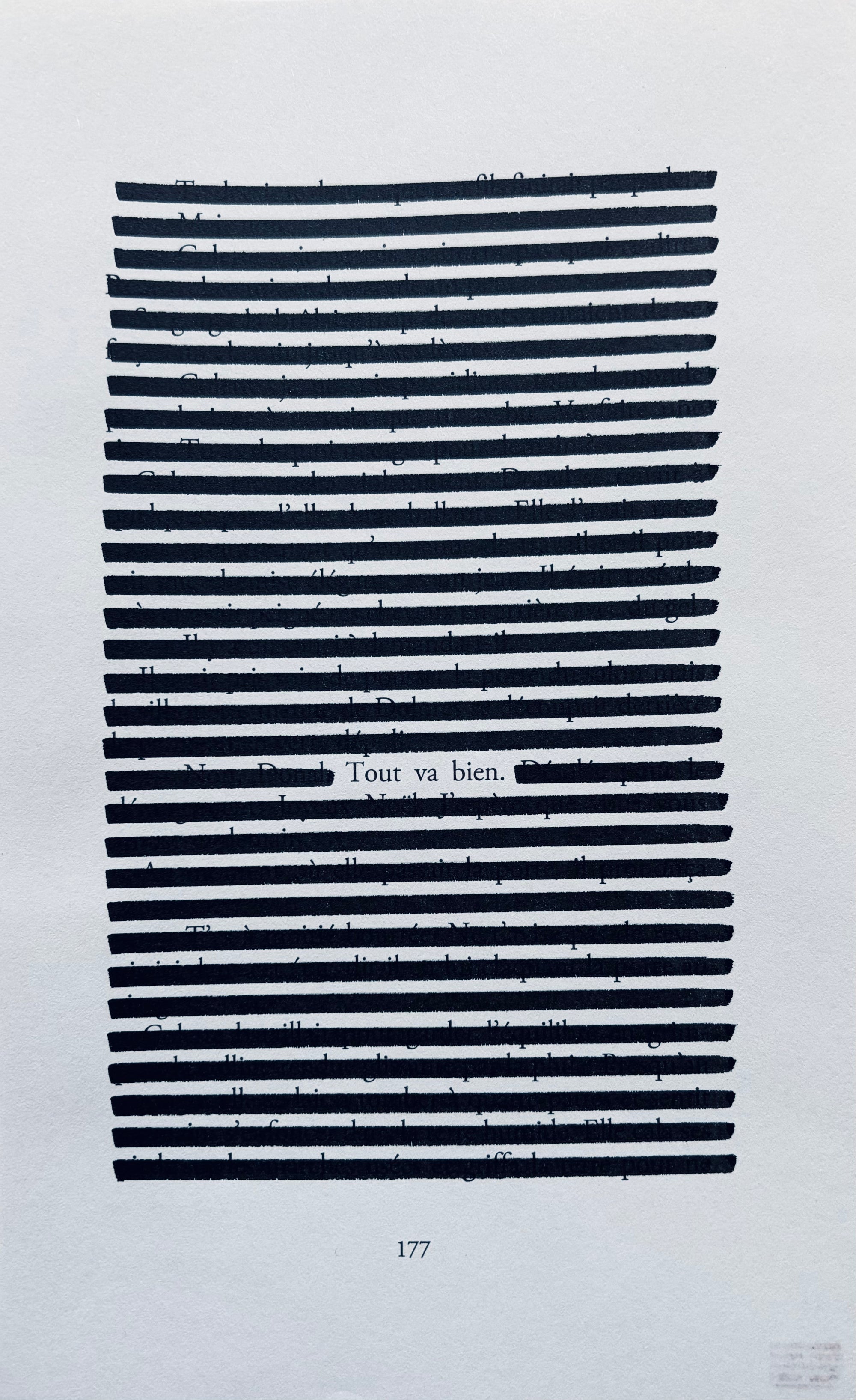 “Tout va bien”