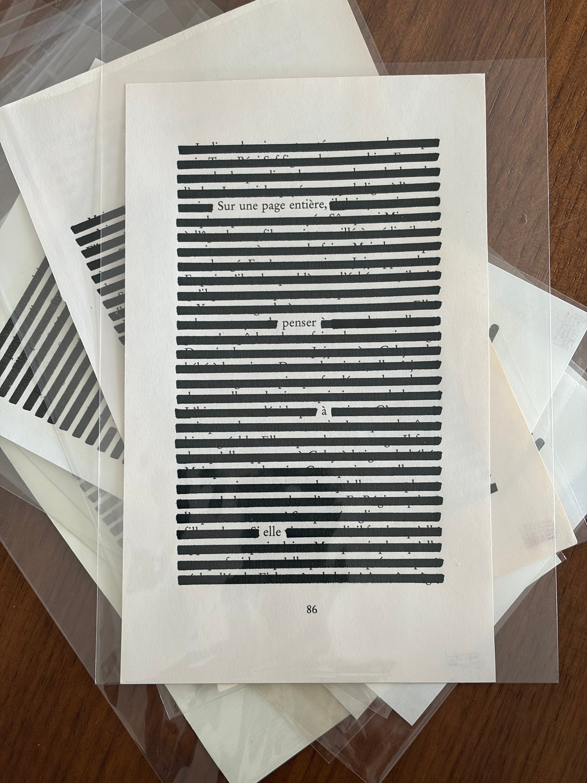 “Penser à elle”