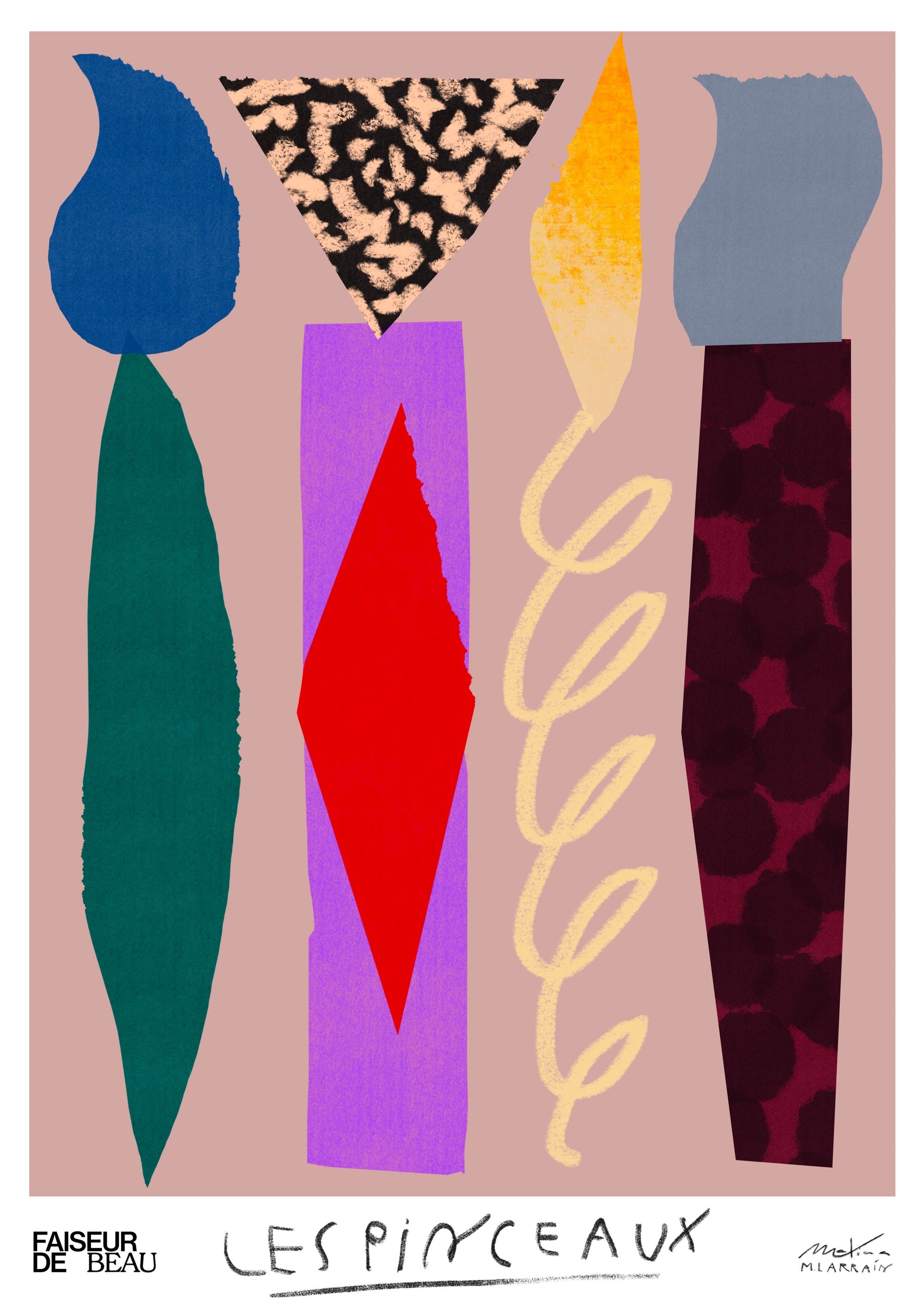 “LES PINCEAUX” - Matías Larrain x Faiseur de Beau