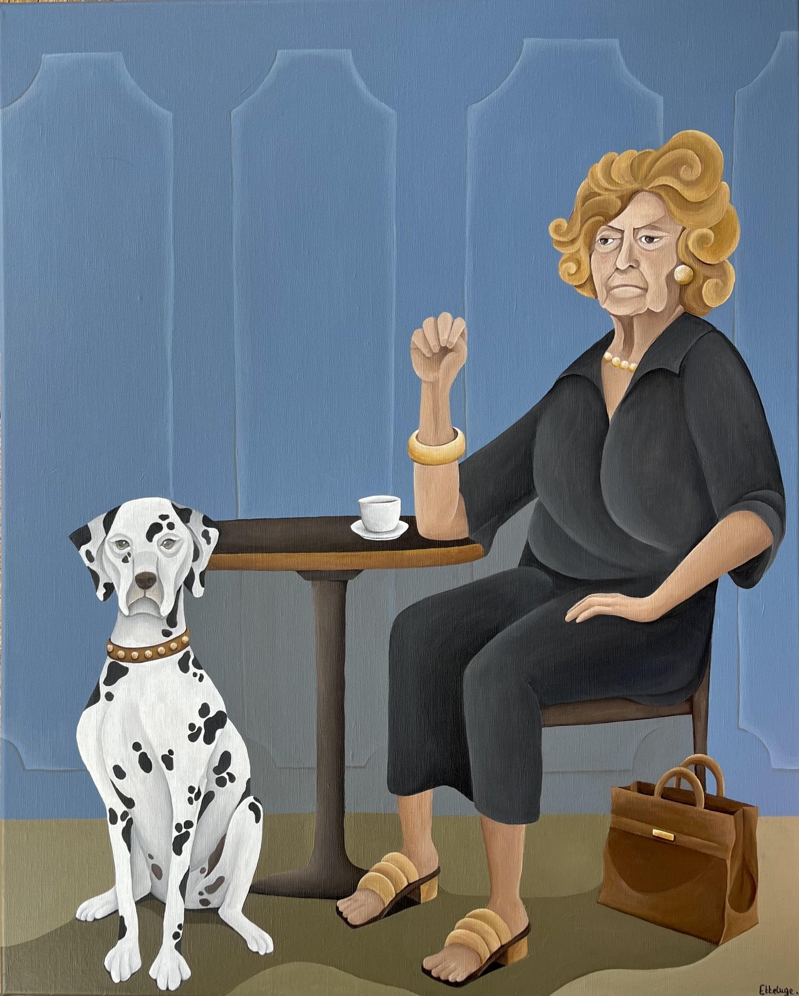La Dame au Chien, 2024 - Faiseur de Beau