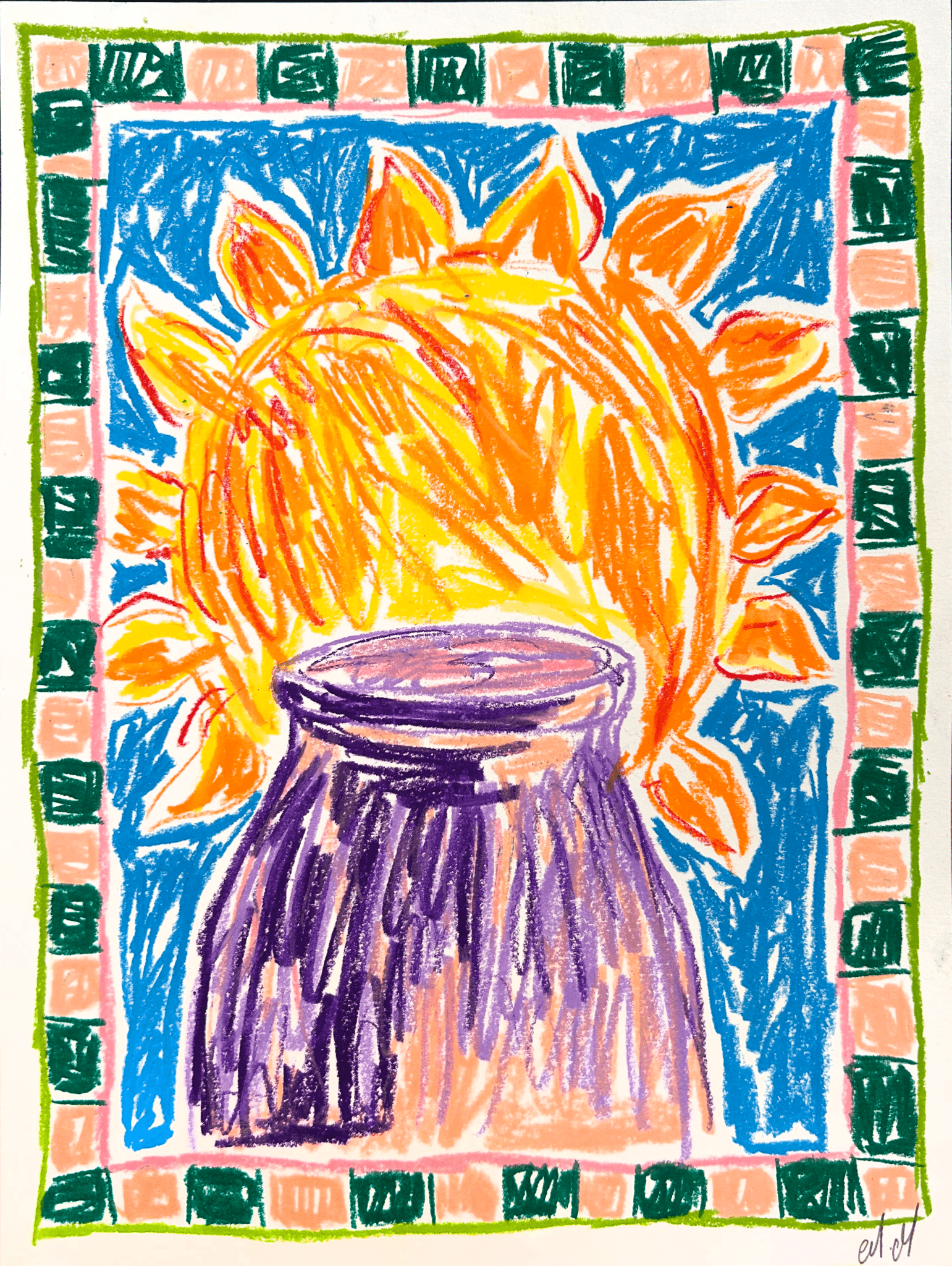 Poterie du soleil IV, 2024 - Faiseur de Beau